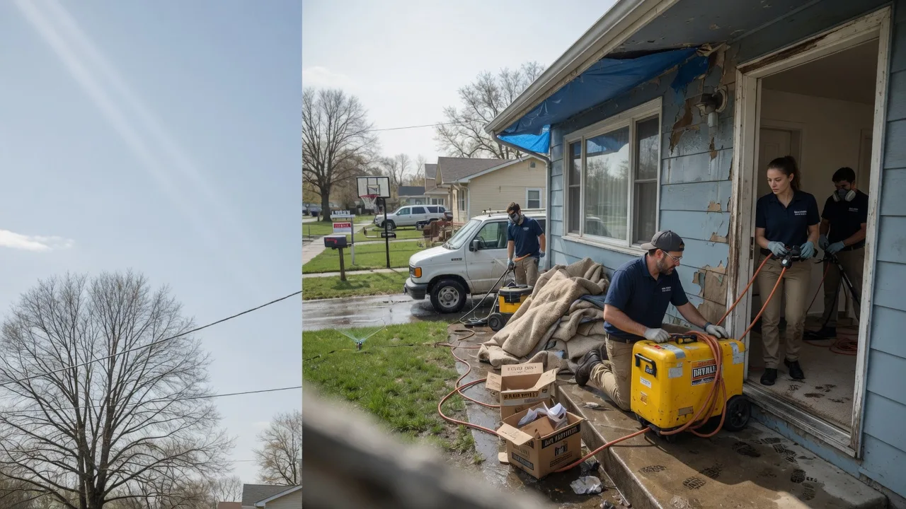 Basement Flood Cleanup in Geismar, LA near me